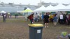 Vue des divers stands